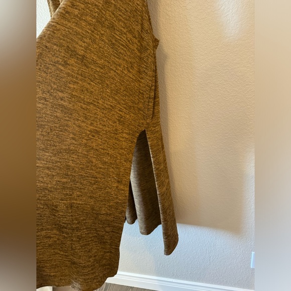 Lularoe orange and black weathered sleeveless duster size L - Picture 3 of 6